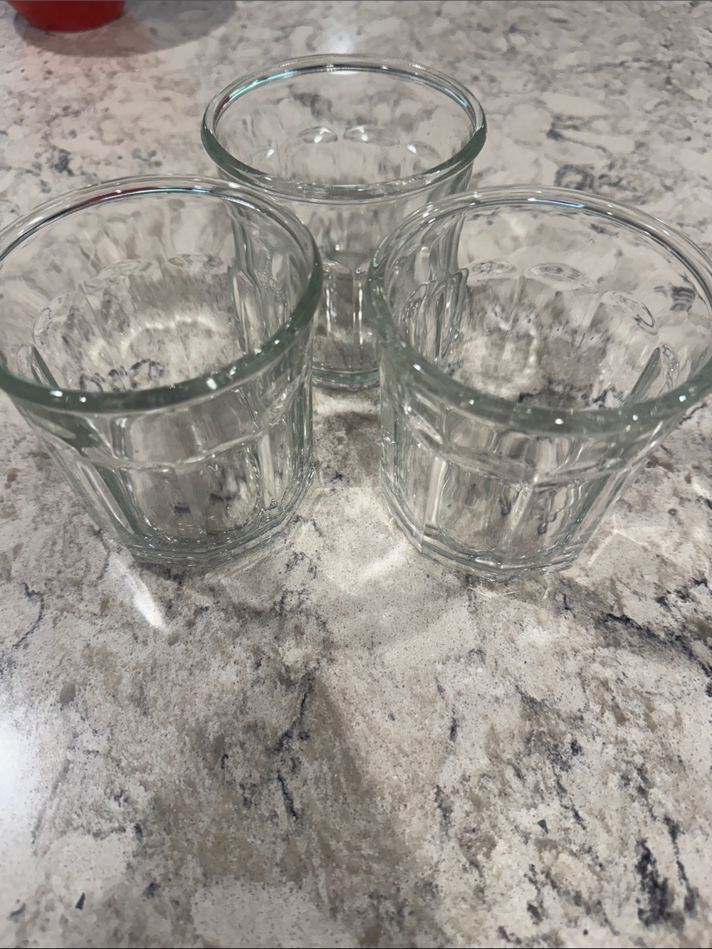 3 Luminarc 500 Made In France Juice Glasses
